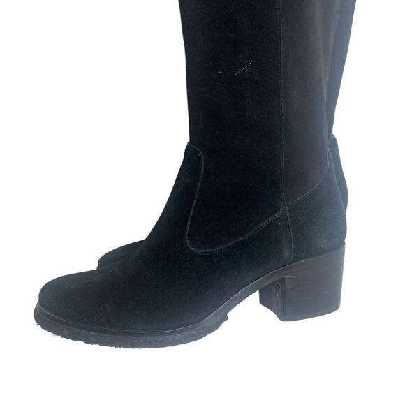 Vince Camuto 9.5 M Shianne 2 Stretch and Suede leather black over the knee - Picture 5 of 11